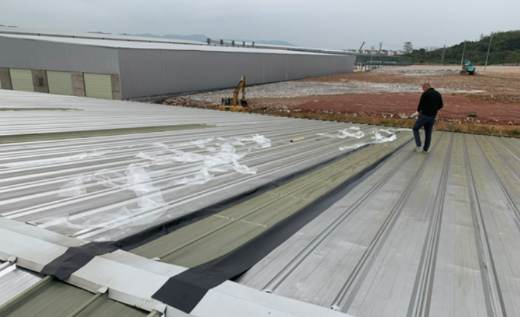 屯溪厂房屋面防水维修案例